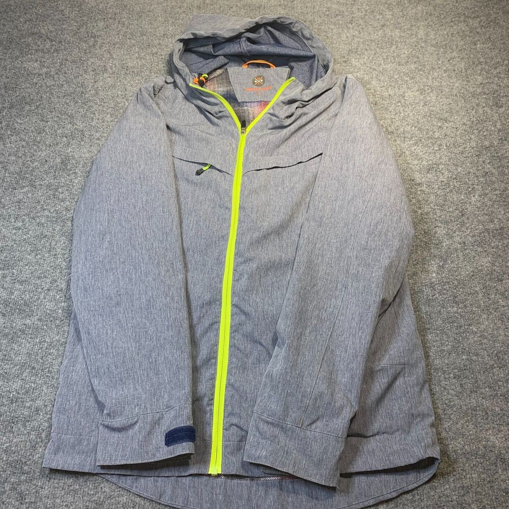 mountain and isles windbreaker size small